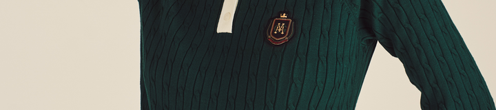 PRESERVE POINT COLLAR KNIT