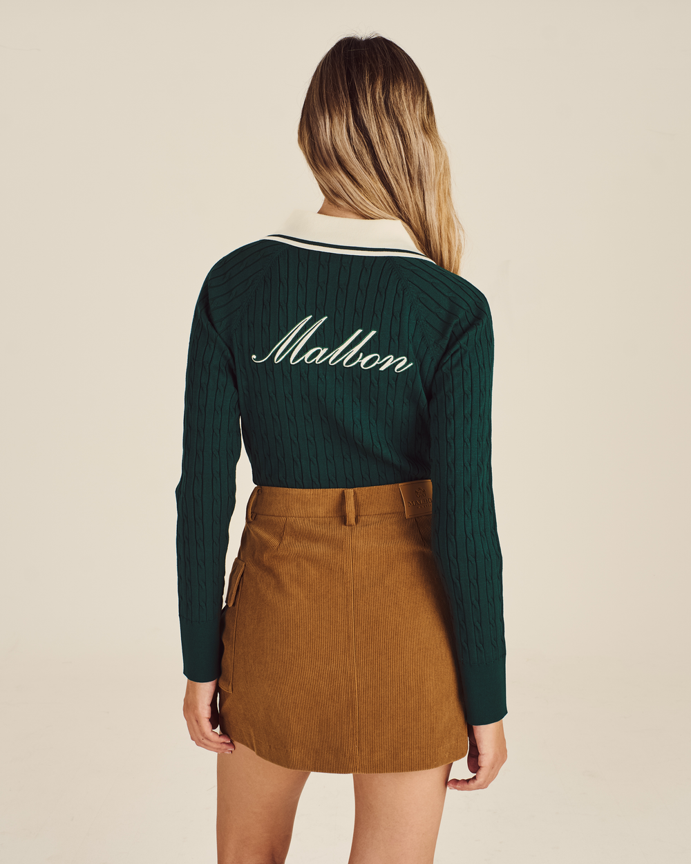 PRESERVE POINT COLLAR KNIT