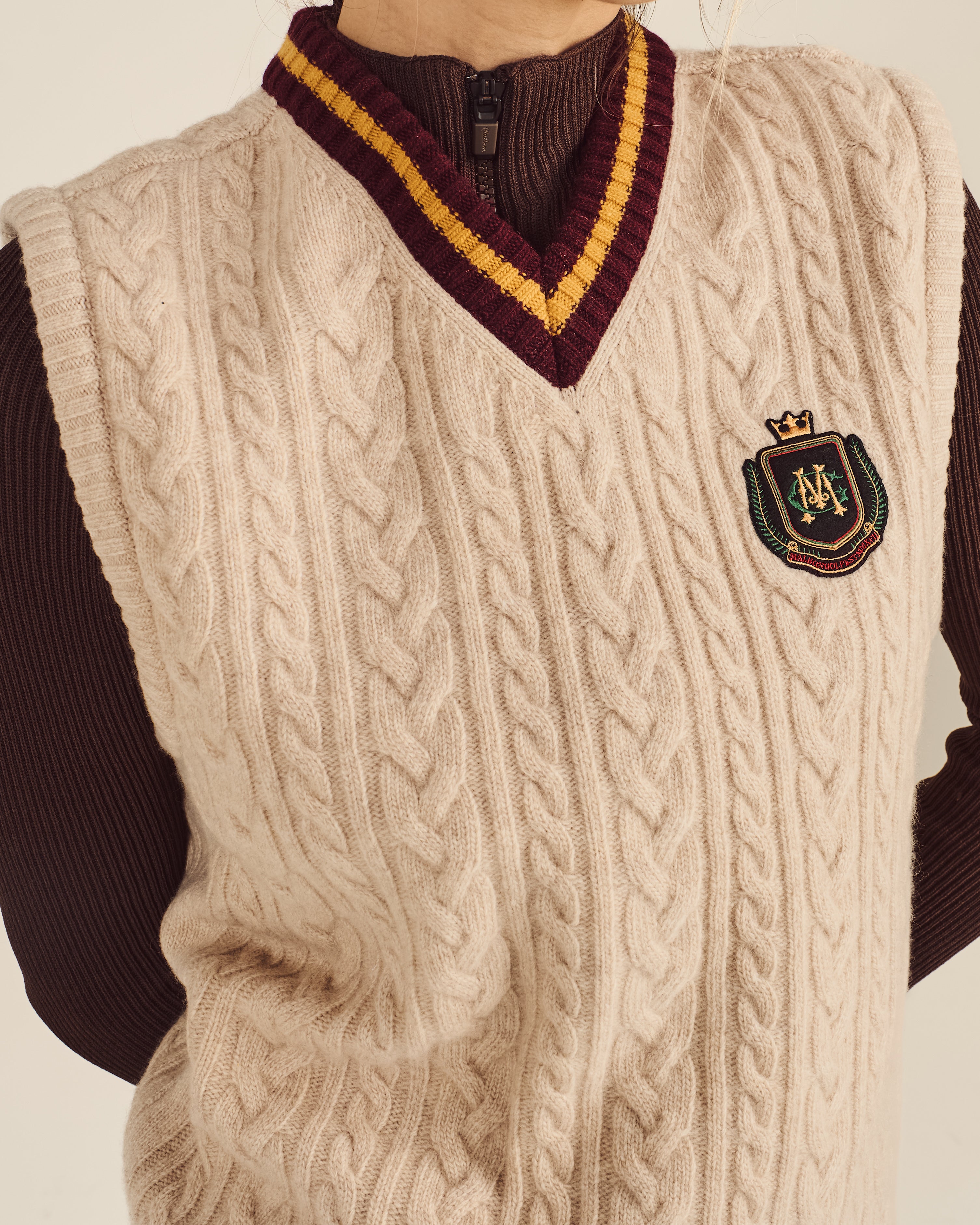 PRESERVE SWEATER VEST – Malbon