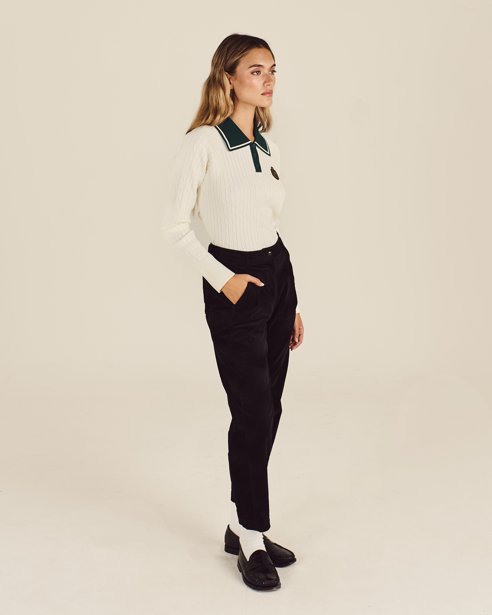 PRESERVE TAPERED TUCK PANTS