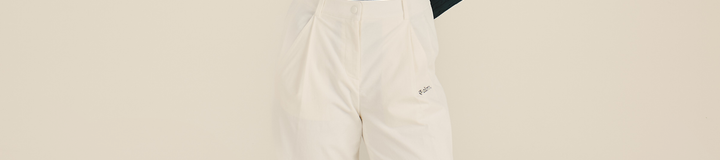 PRESERVE TAPERED TUCK PANTS