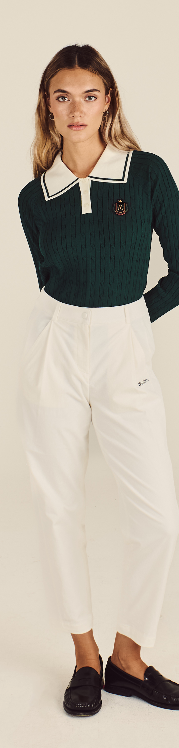 PRESERVE TAPERED TUCK PANTS