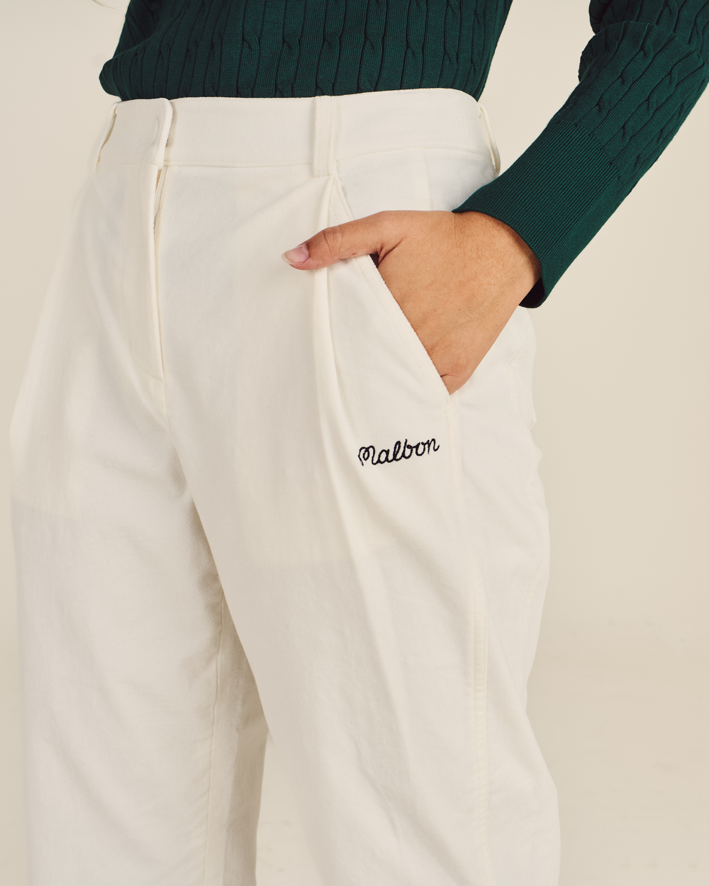 PRESERVE TAPERED TUCK PANTS
