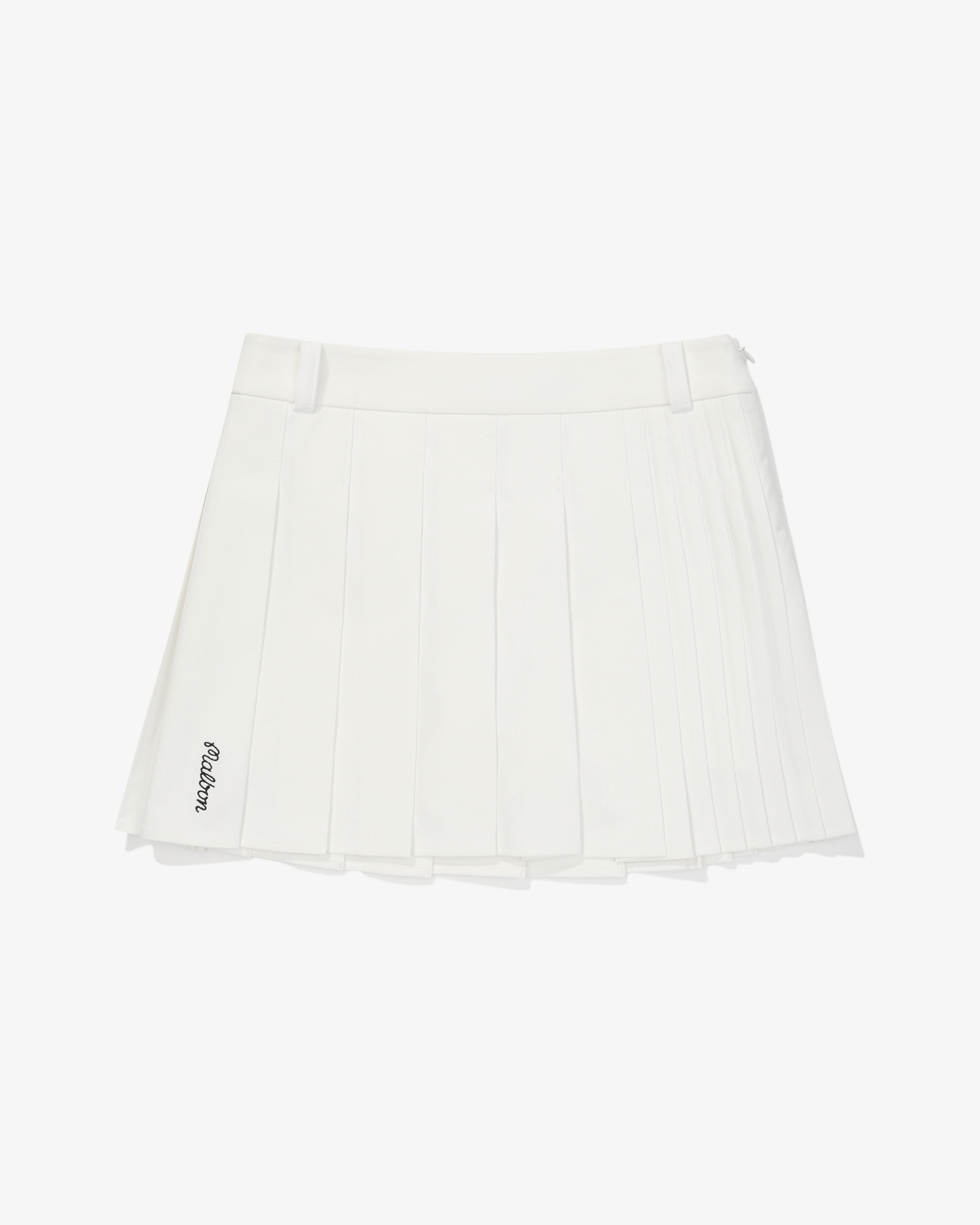 Malbon ホワイト ゴルフスカート サイズ64 PRESERVE GIRLS PLEATED SKIRT – Malbon