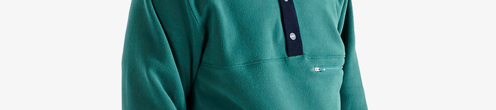 PRESERVE FLEECE HALF ZIP ANORAK