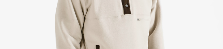 PRESERVE FLEECE HALF ZIP ANORAK