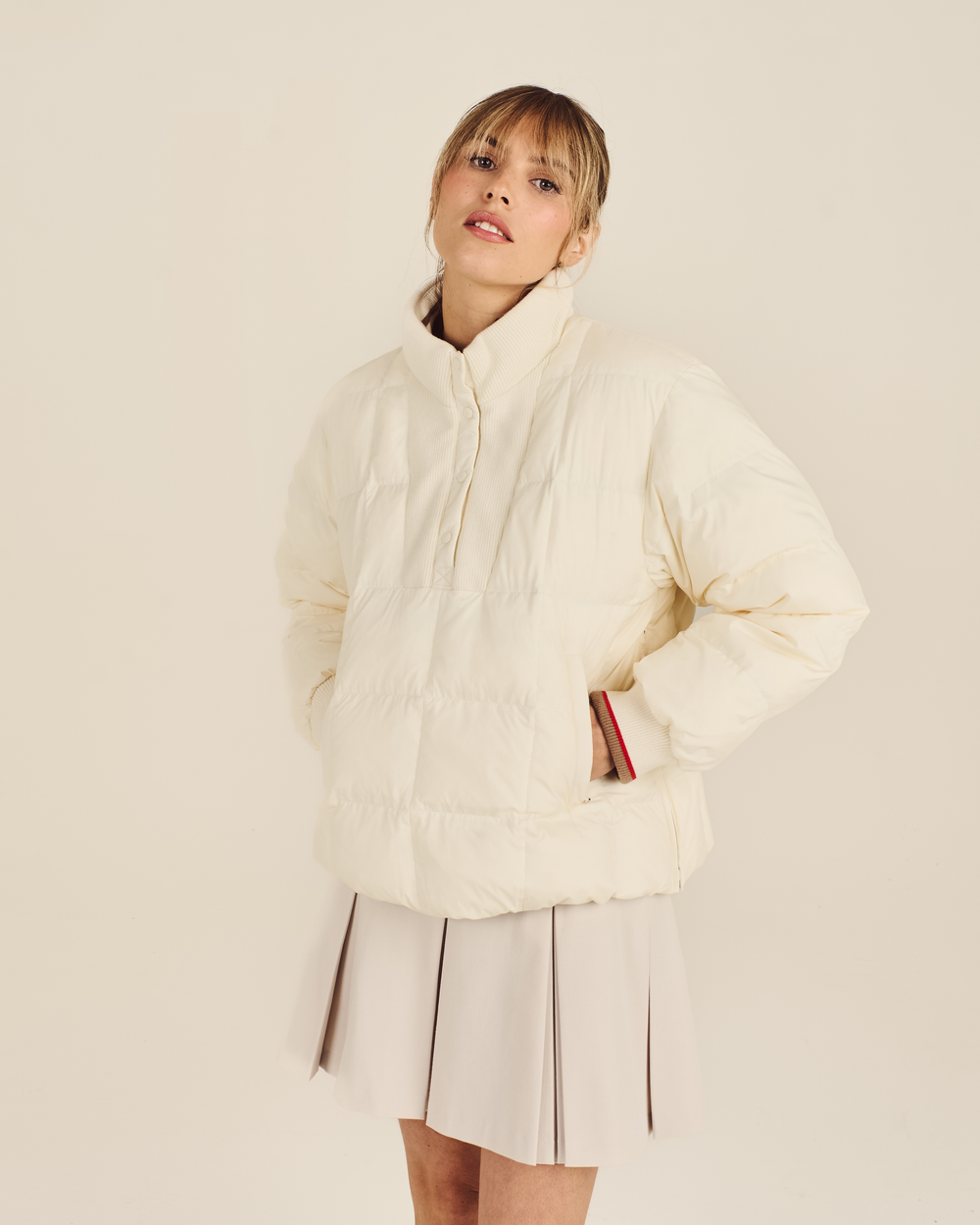 PRESEREVE QUILTED ANORAK