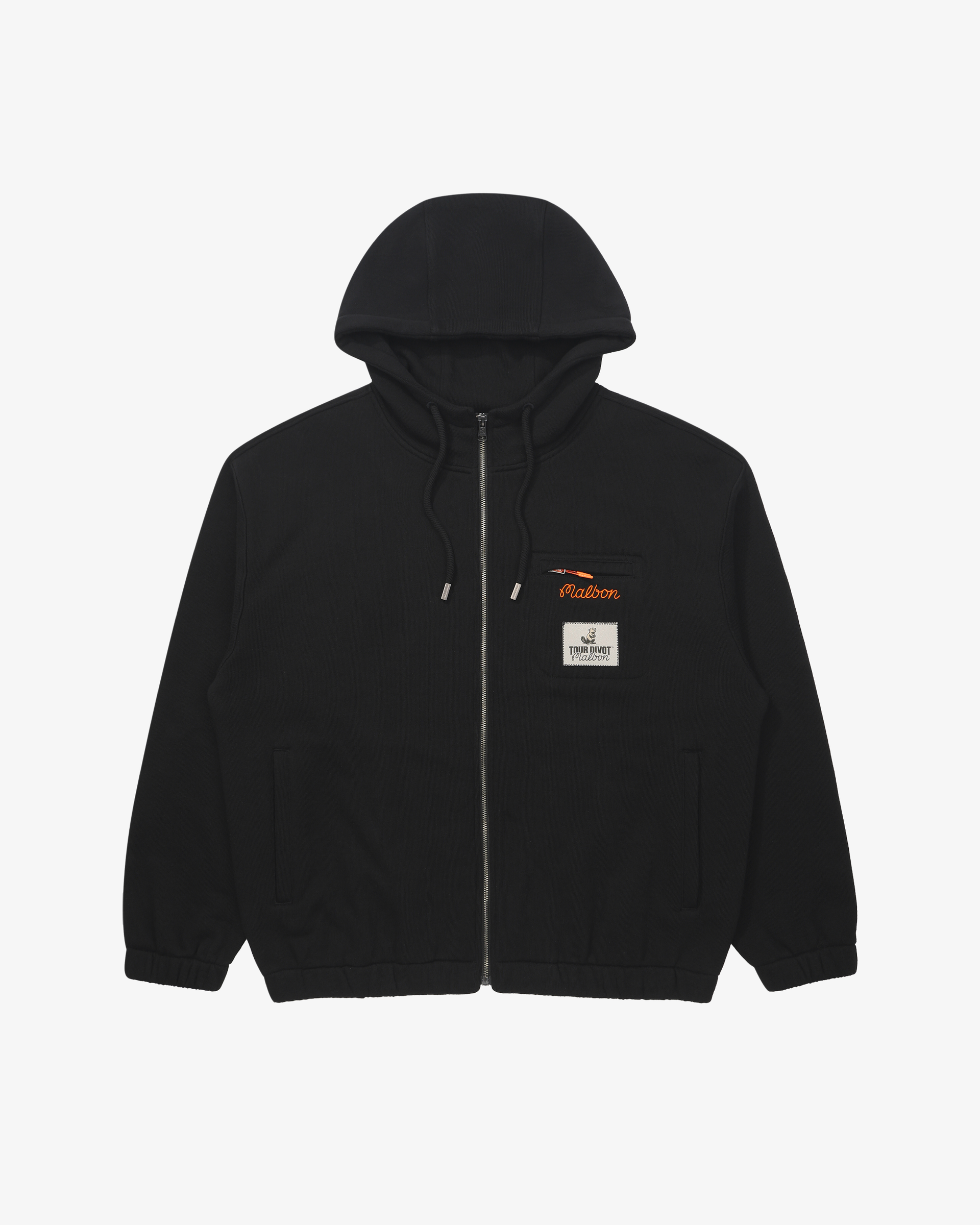 STUDIO SEOUL TOUR DIVOT FRENCH TERRY ZIP-UP – Malbon