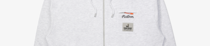 STUDIO SEOUL TOUR DIVOT FRENCH TERRY ZIP-UP