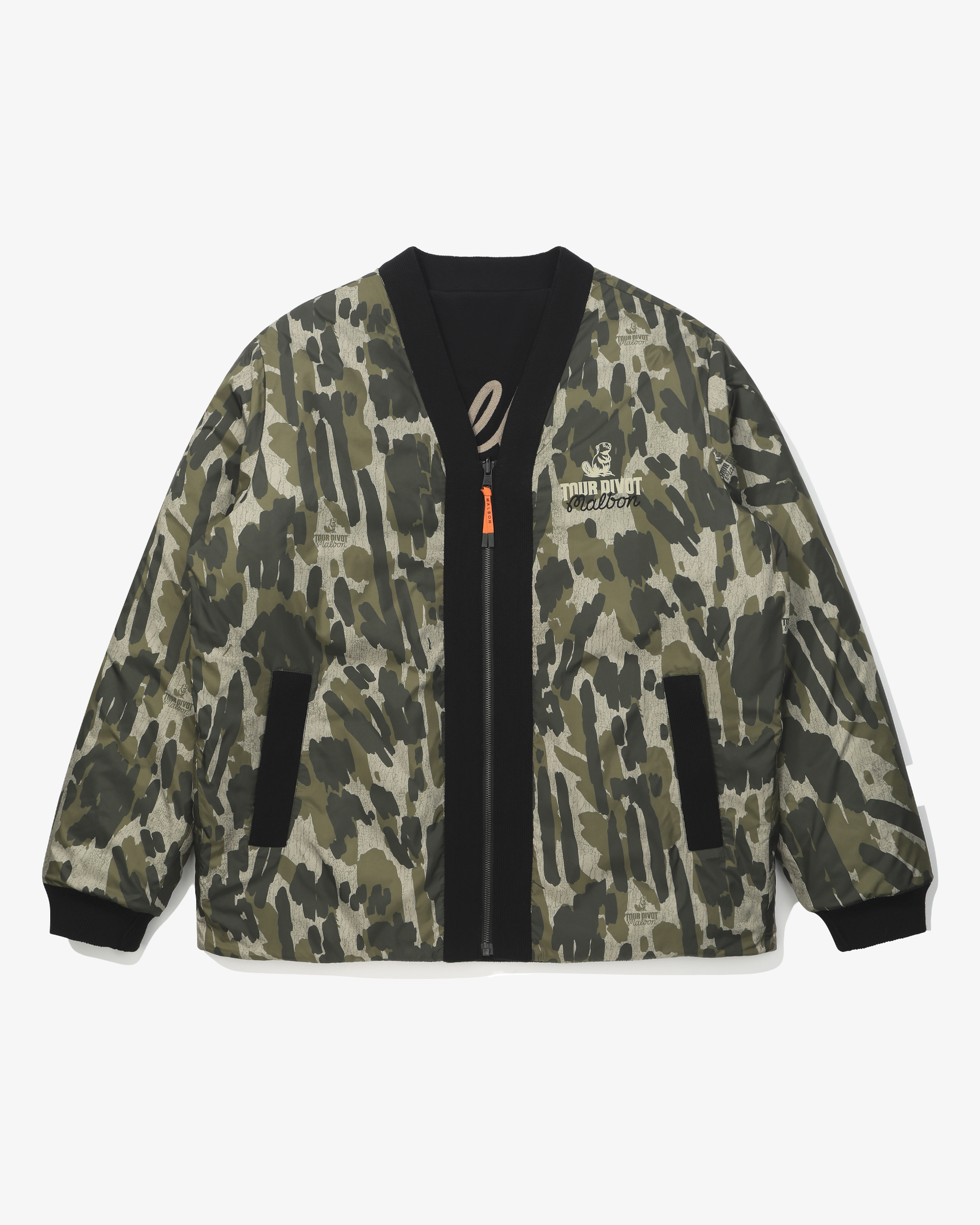 STUDIO SEOUL TOUR DIVOT REVERSIBLE PADDED JACKET