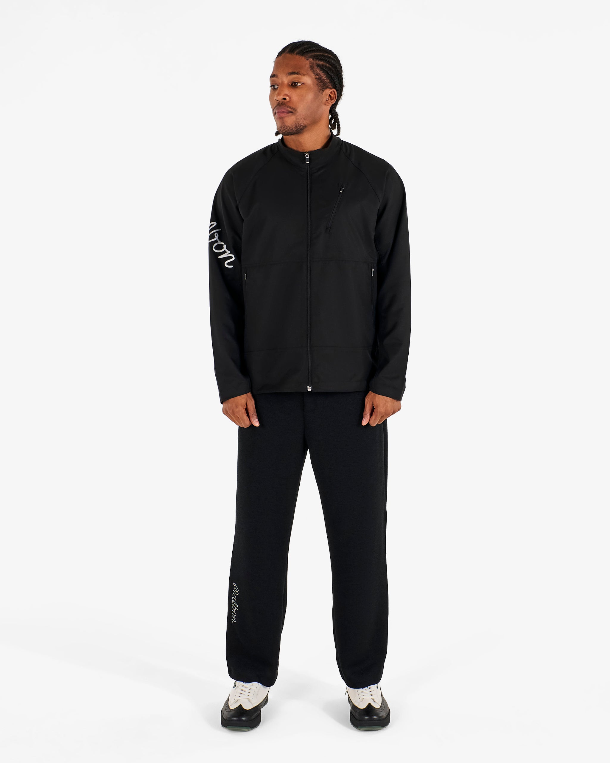 Malbon セットアップ ブラック 上下セット ミニマルデザイン 新品✨⛳ STUDIO SEOUL LIGHT JACKET – Malbon