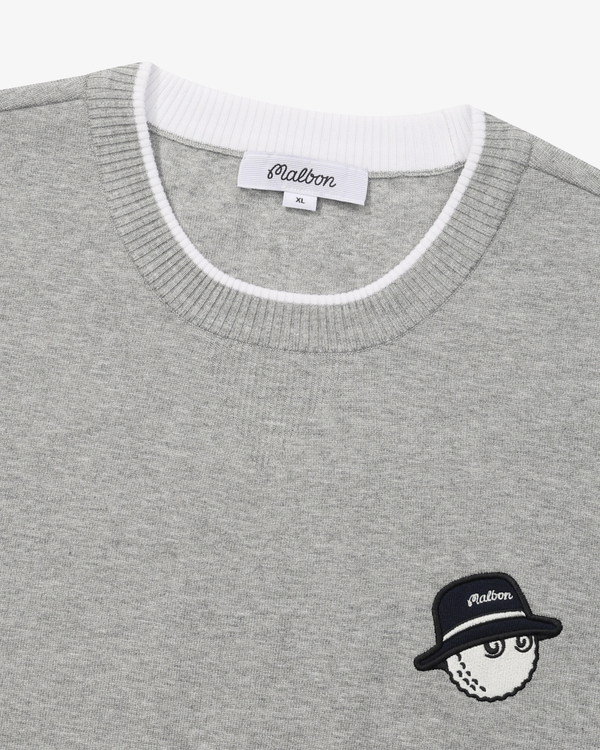 STUDIO SEOUL DOUBLE-KNIT MENS PULLOVER