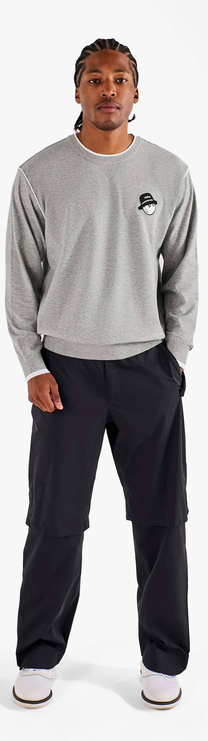 STUDIO SEOUL DOUBLE-KNIT MENS PULLOVER – Malbon STUDIO SEOUL DOUBLE-KNIT MENS PULLOVER – Malbon
