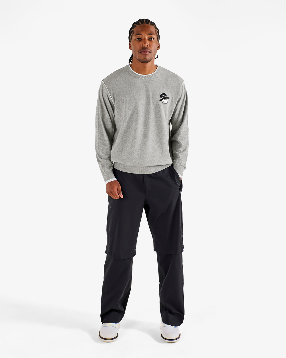 STUDIO SEOUL DOUBLE-KNIT MENS PULLOVER – Malbon STUDIO SEOUL DOUBLE-KNIT MENS PULLOVER – Malbon