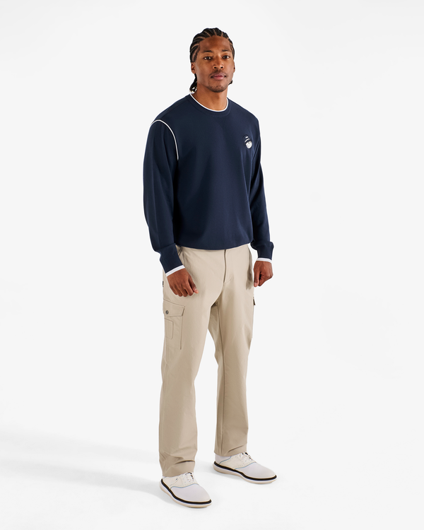 STUDIO SEOUL DOUBLE-KNIT MENS PULLOVER
