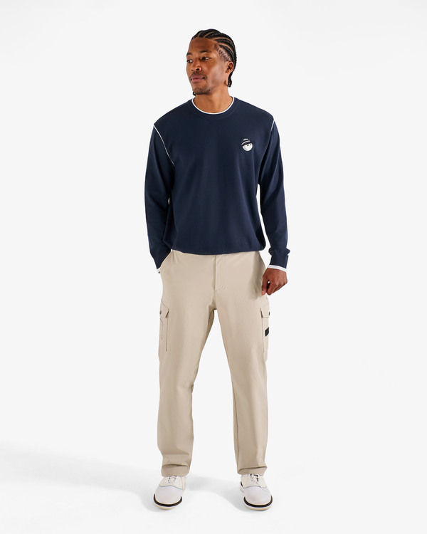 STUDIO SEOUL DOUBLE-KNIT MENS PULLOVER