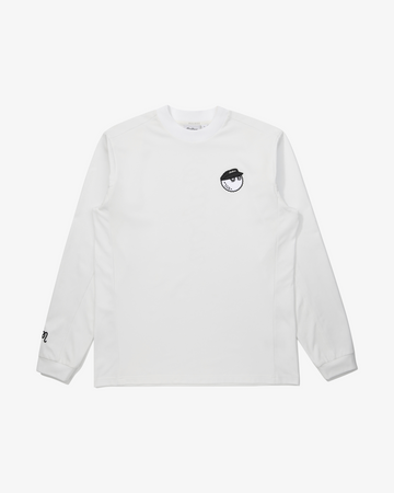 Malbon x Clubhaus コラボ　モックネックTシャツ Lサイズ 新品 STUDIO SEOUL PANELLED MOCK NECK – Malbon
