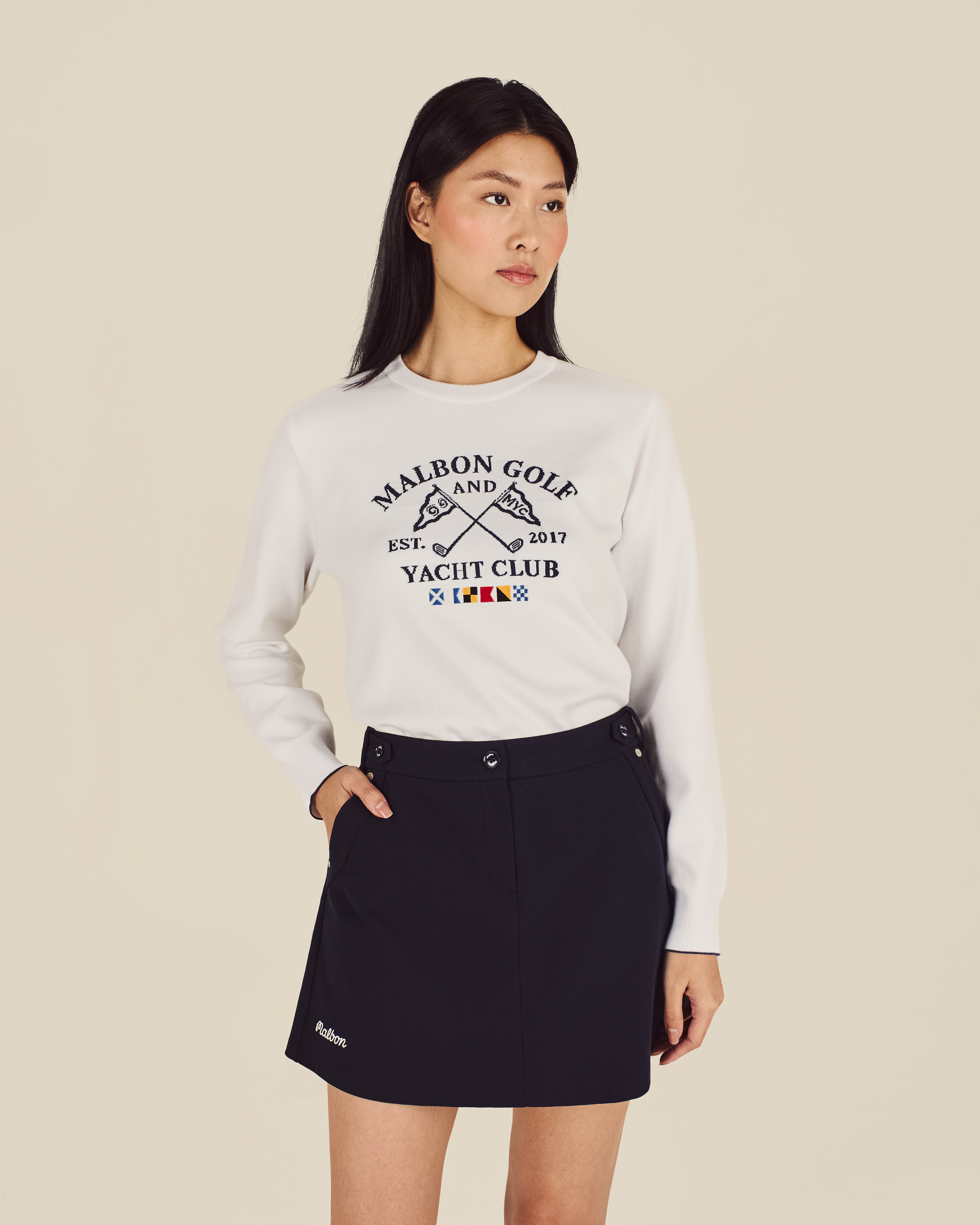 PRESERVE YACHT CLUB WOMENS CREWNECK