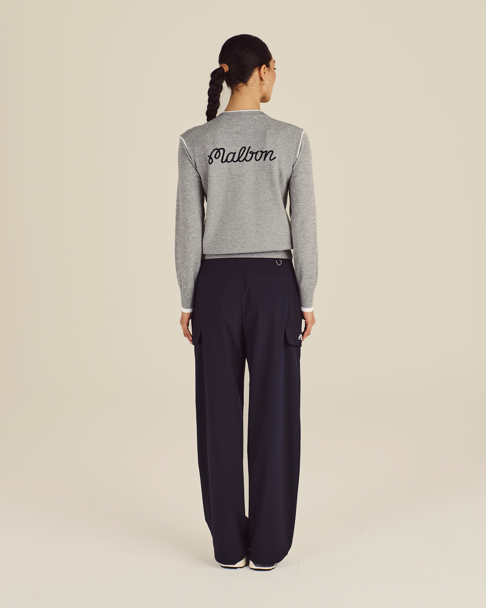 STUDIO SEOUL DOUBLE-KNIT WOMENS PULLOVER