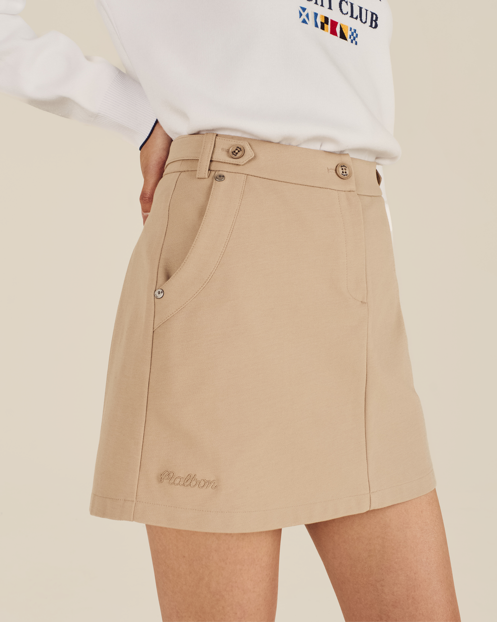 PRESERVE BACK PLEATED SKIRT