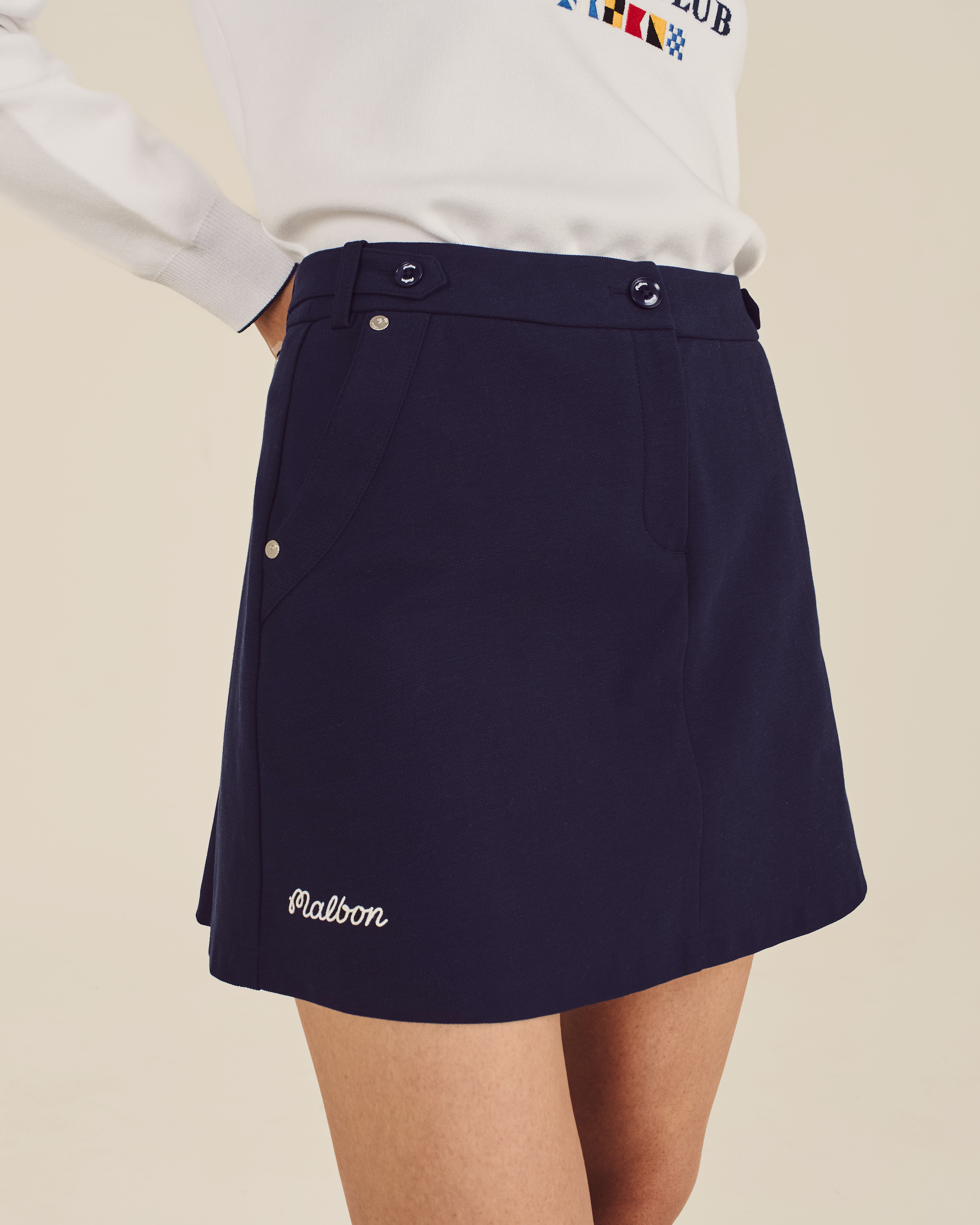 PRESERVE BACK PLEATED SKIRT