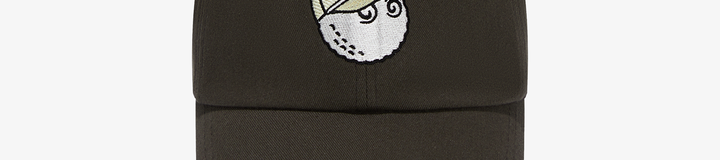 STUDIO SEOUL 6-PANEL COTTON BALL CAP