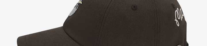 STUDIO SEOUL 6-PANEL COTTON BALL CAP
