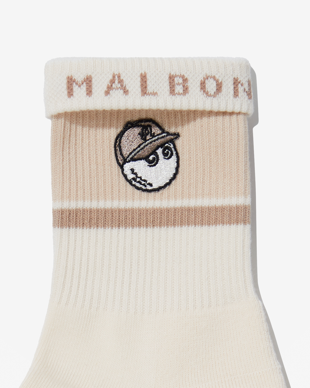 STUDIO SEOUL EMBROIDERY JACQUARD SOCK