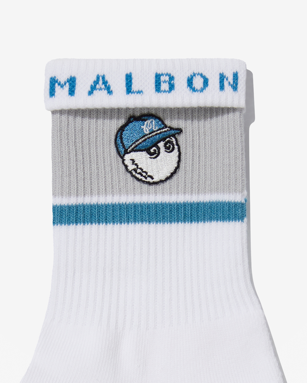 STUDIO SEOUL EMBROIDERY JACQUARD SOCK
