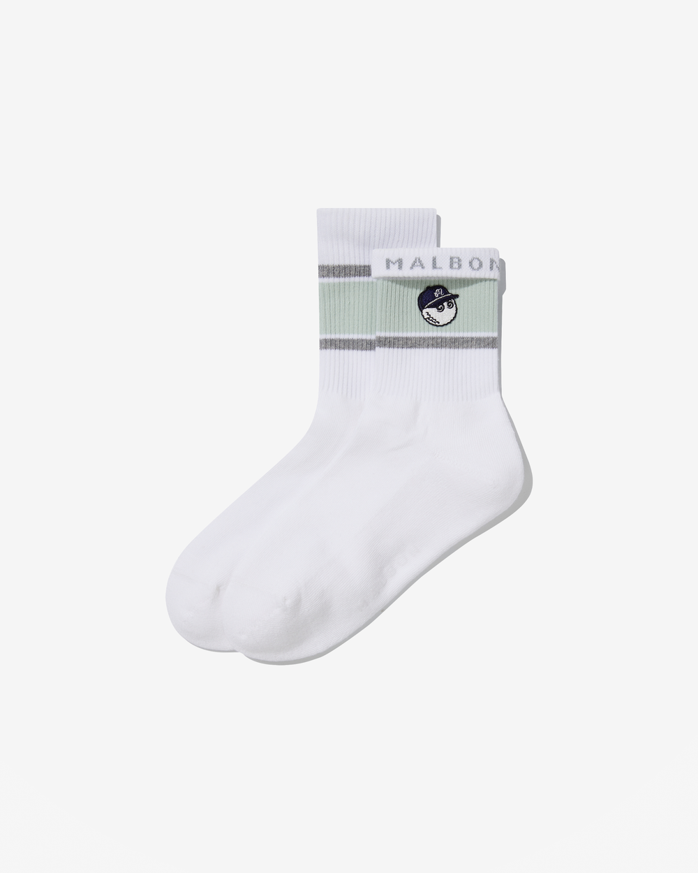 STUDIO SEOUL EMBROIDERY JACQUARD SOCK