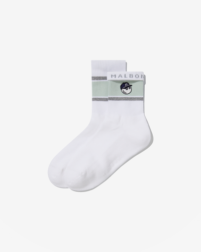 STUDIO SEOUL EMBROIDERY JACQUARD SOCK