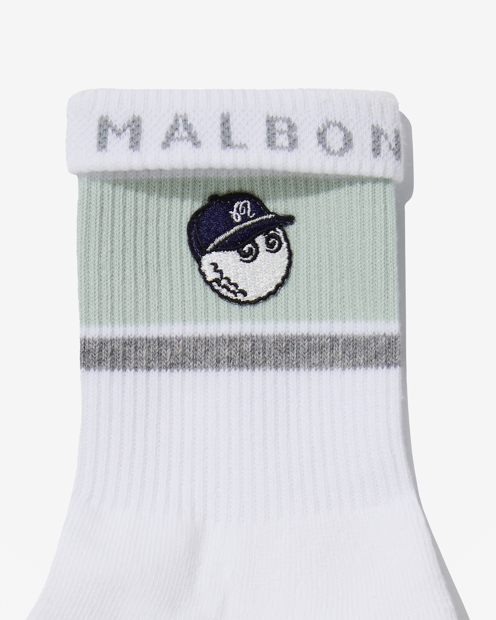 STUDIO SEOUL EMBROIDERY JACQUARD SOCK