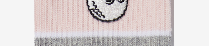 STUDIO SEOUL EMBROIDERY JACQUARD SOCK