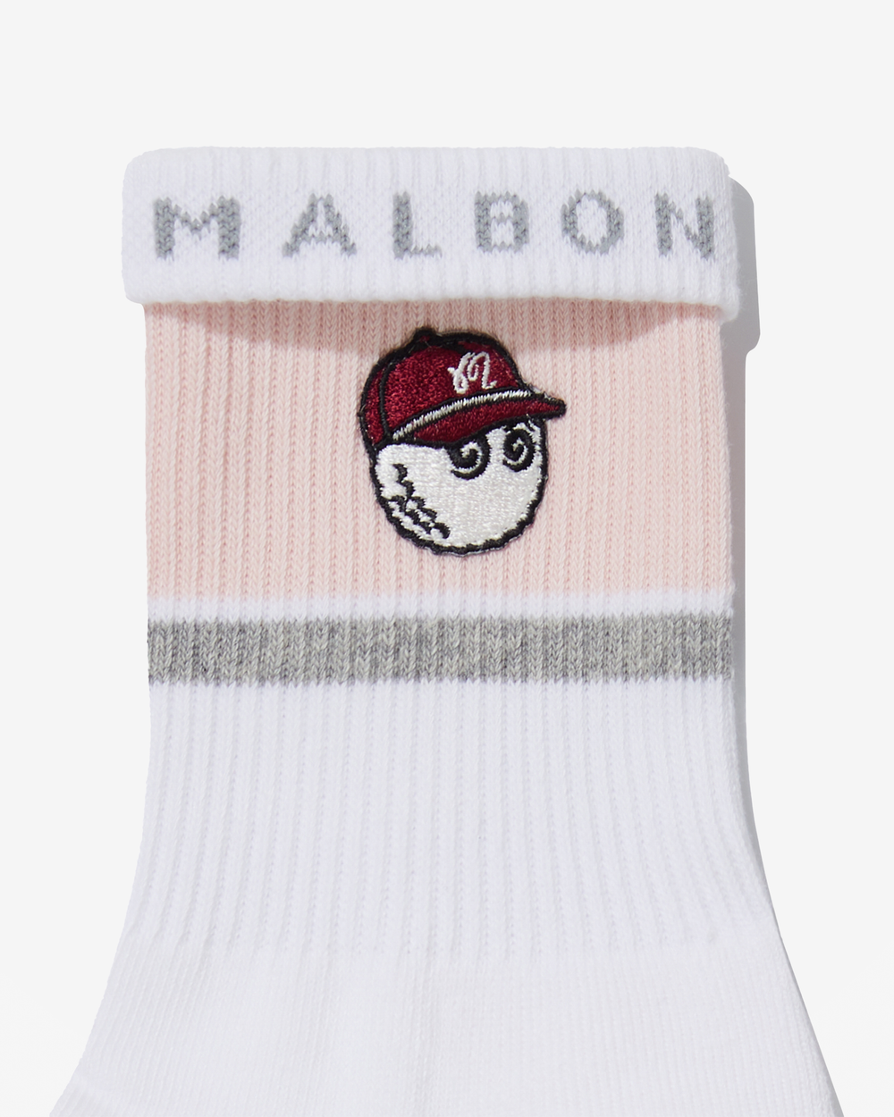 STUDIO SEOUL EMBROIDERY JACQUARD SOCK