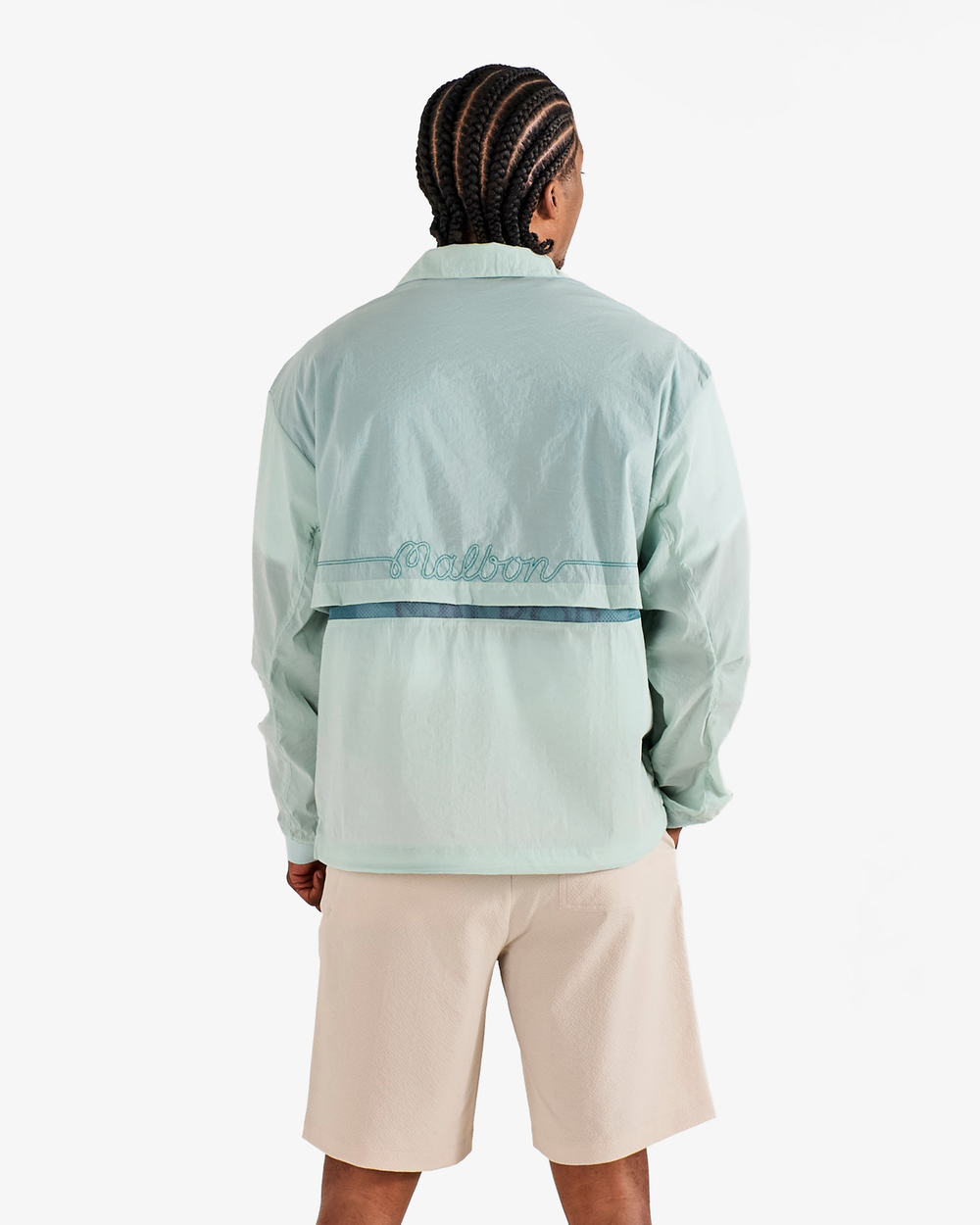 STUDIO SEOUL MESH VENTILATION COLLAR JACKET