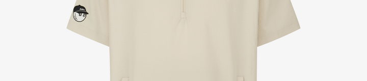 STUDIO SEOUL SEERSUCKER-KNIT HYBRID WINDSHIRT