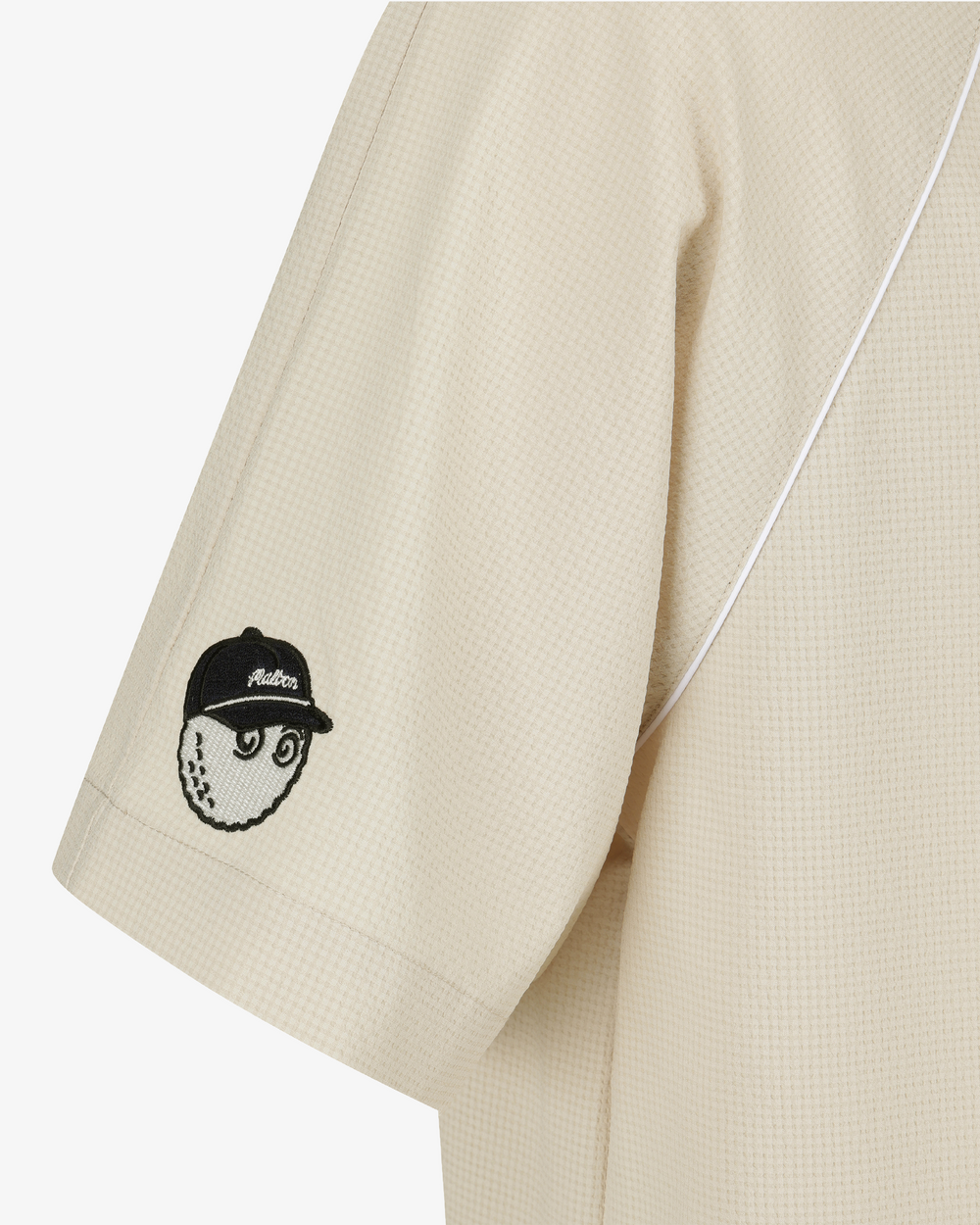STUDIO SEOUL SEERSUCKER-KNIT HYBRID WINDSHIRT