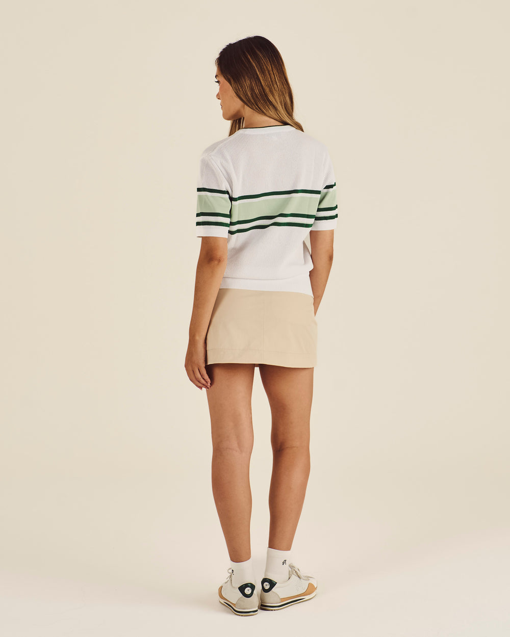 STUDIO SEOUL COLOR-BLOCKED KNIT TOP