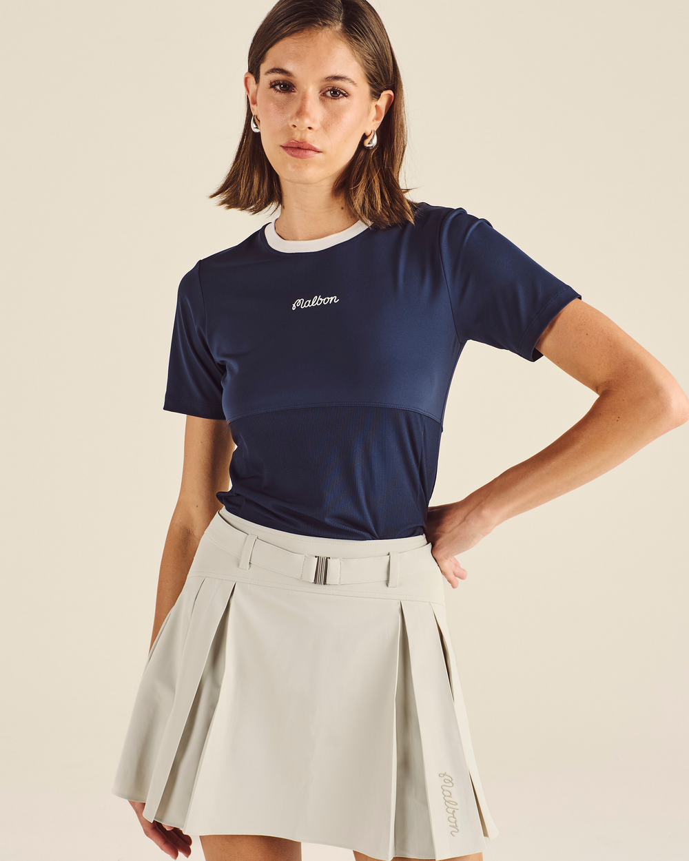 STUDIO SEOUL BELTED SKIRT