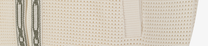 STUDIO SEOUL CROCHET KNIT FULL-ZIP HOODIE