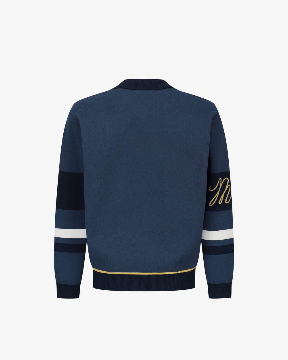 STUDIO SEOUL TWO-TONE POLO SWEATER