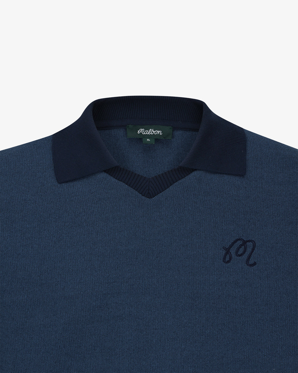 STUDIO SEOUL TWO-TONE POLO SWEATER