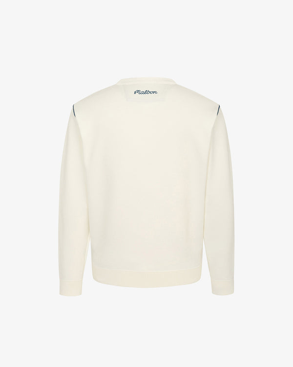 STUDIO SEOUL DOUBLE FACE CREW SWEATER