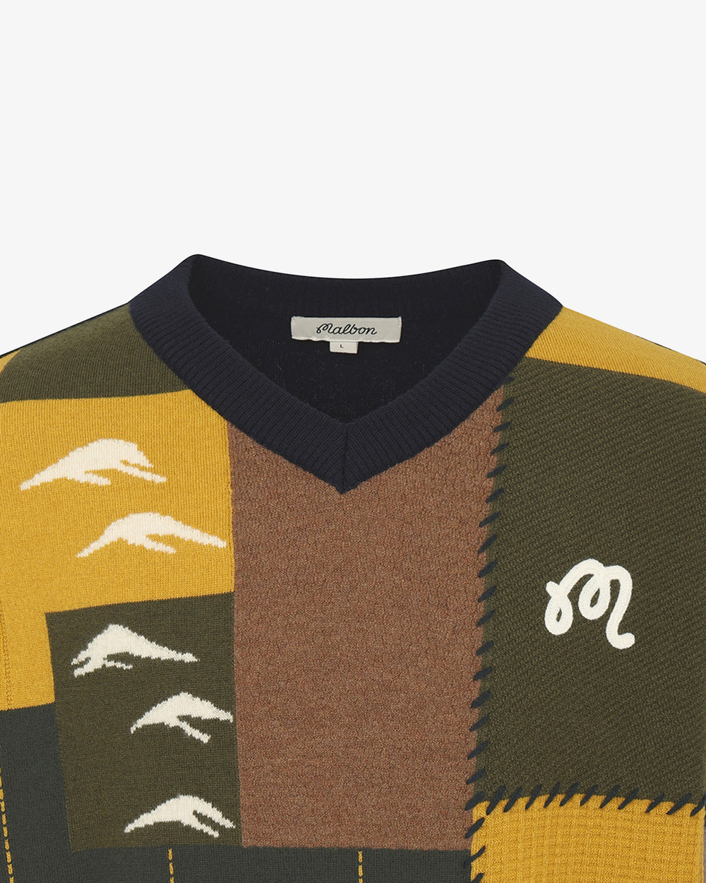 STUDIO SEOUL EDO JACQUARD KNIT VEST