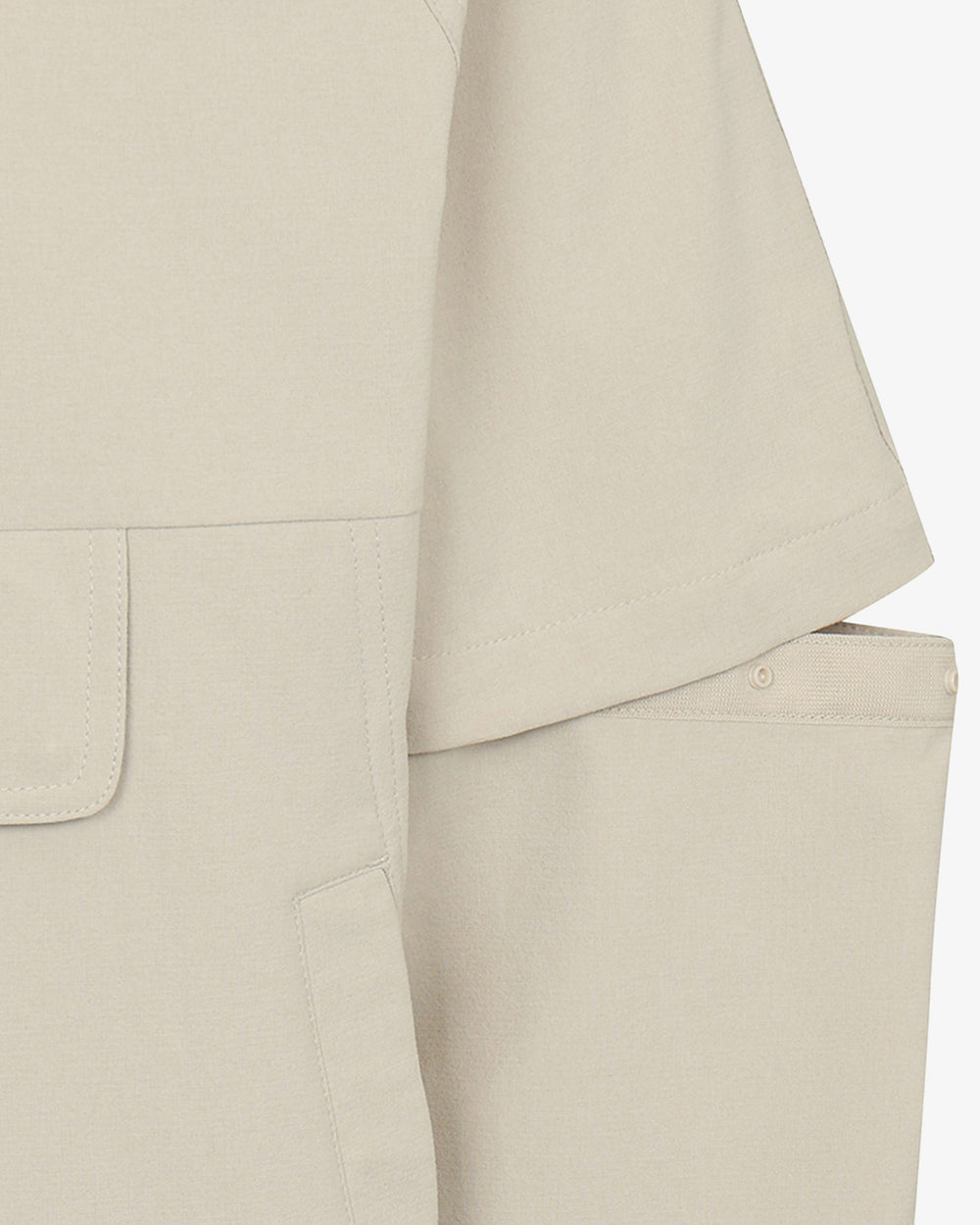 STUDIO SEOUL DETACHABLE SLEEVE ANORAK