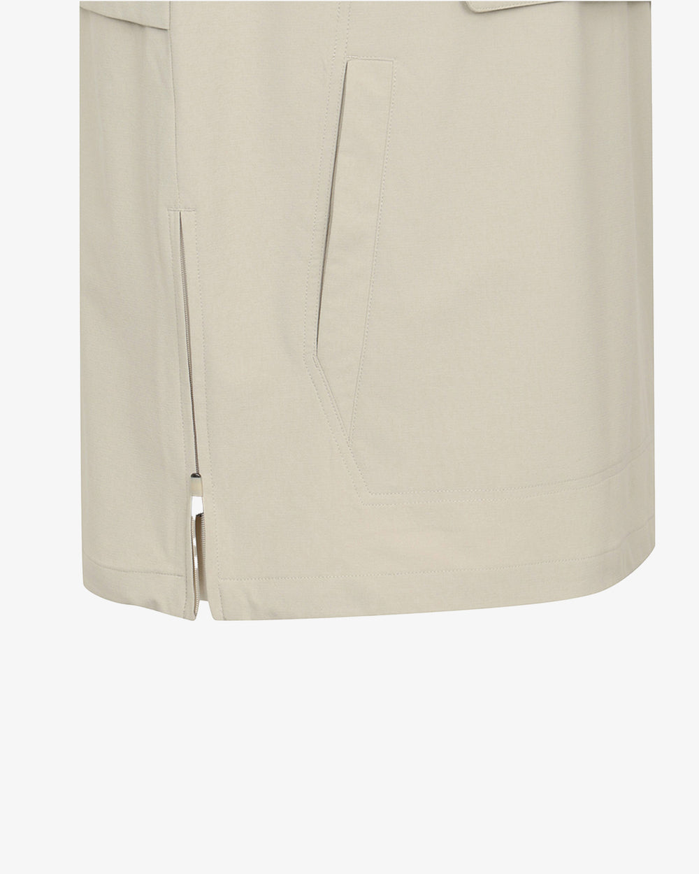 STUDIO SEOUL DETACHABLE SLEEVE ANORAK