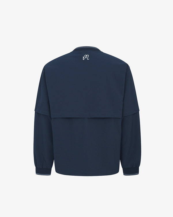 STUDIO SEOUL DETACHABLE SLEEVE ANORAK