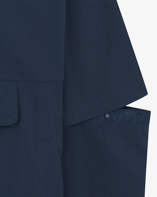 STUDIO SEOUL DETACHABLE SLEEVE ANORAK