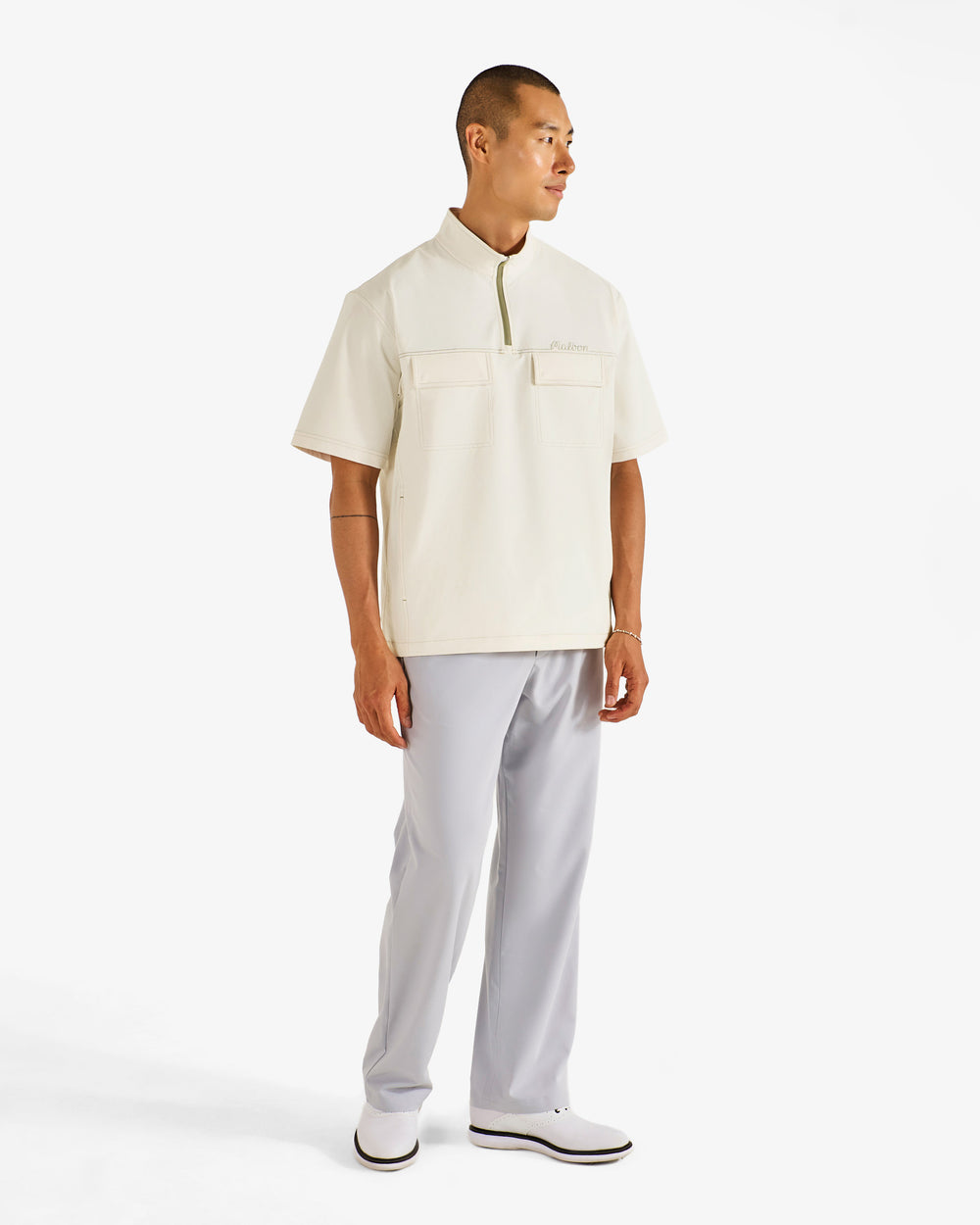 STUDIO SEOUL STITCH-POINT WINDSHIRT