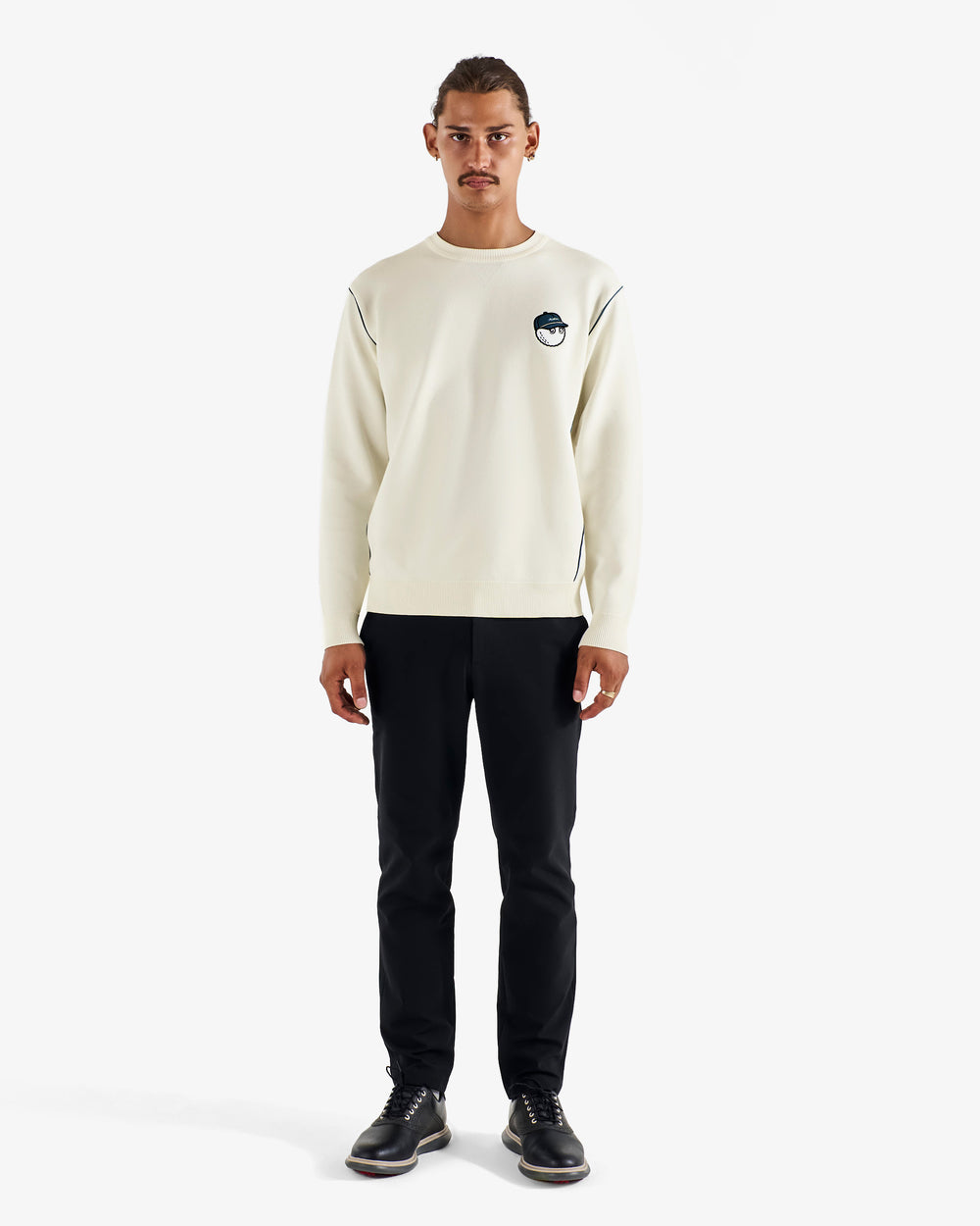 STUDIO SEOUL RIBBED SLIM FIT PANT